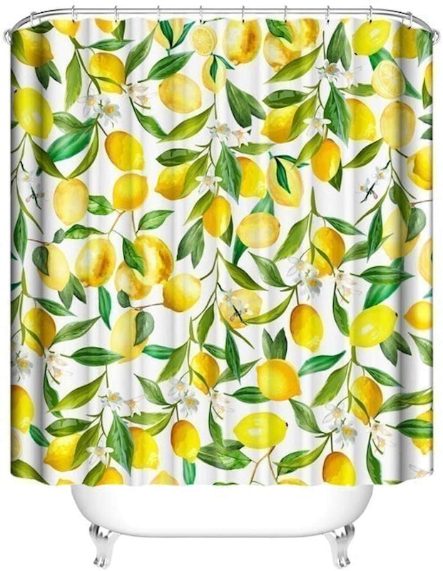 Lemon Shower Curtain 1