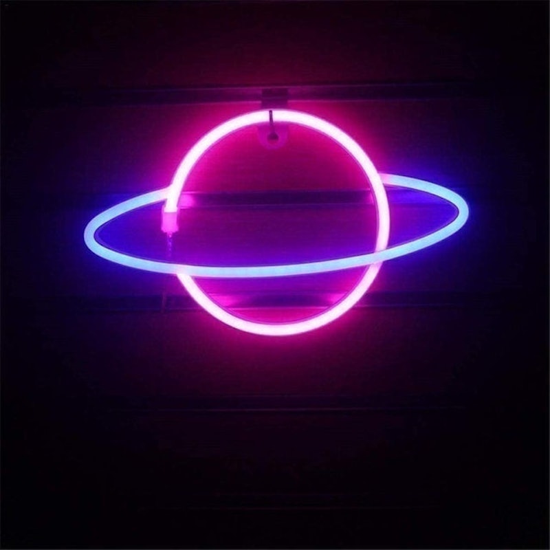 LED Planet Neon Sign 1