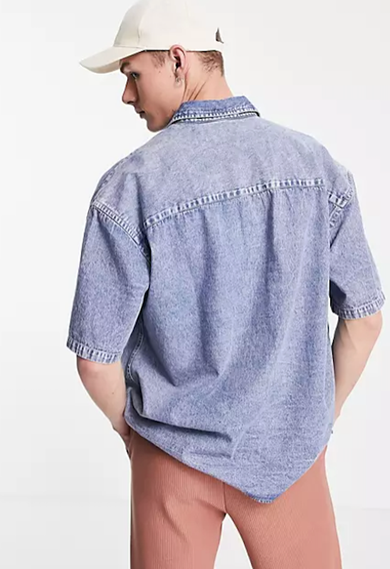 Oversized Short Sleeve Shirt 2