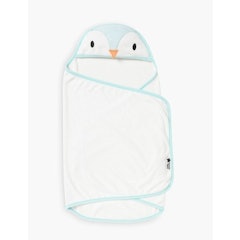 Splashtime Percy Penguin Newborn Swaddle Dry Towel