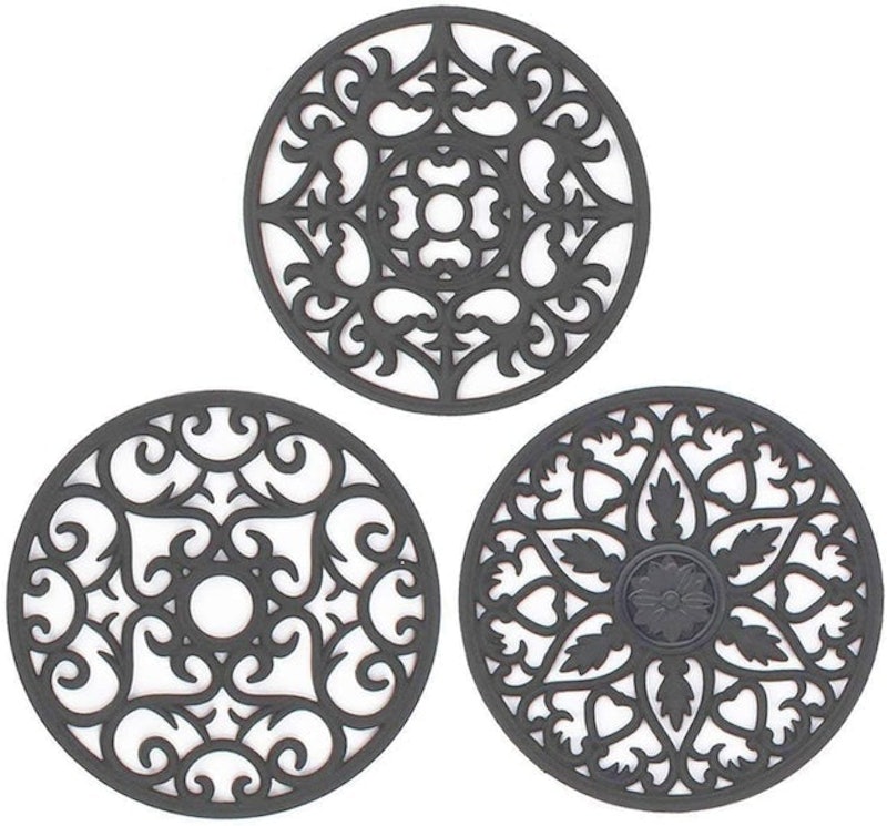 Silicone Trivet Coaster Set of 3 1