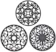 Iphox Silicone Trivet Coaster Set of 3 1