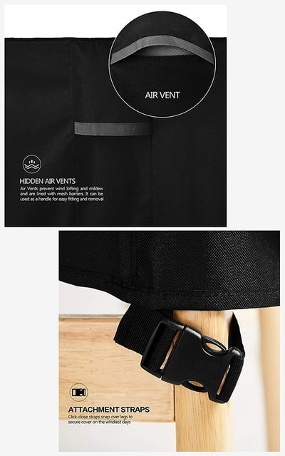 Garden Table Cover With Air Vent  2