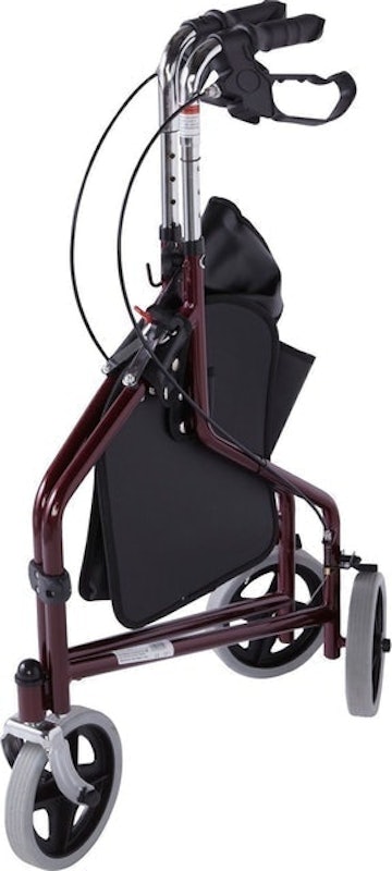 Three Wheel Rollator With Basket 2