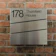 The House Nameplate Company The Statement Personalised Letterbox 1