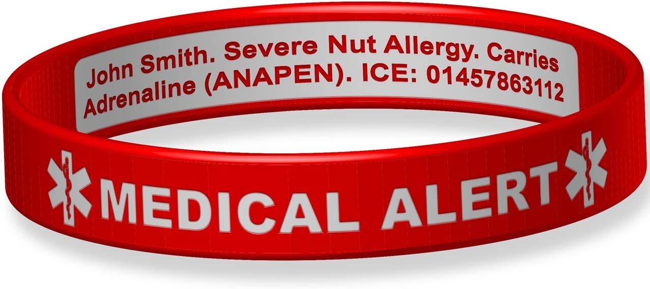 Deluxe Engraveable Silicone Bracelet 3