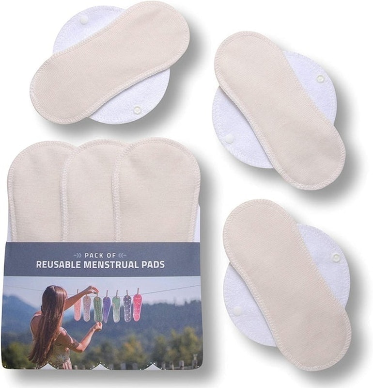 Organic Cotton Reusable Sanitary Pads 1