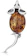Amberta Sterling Silver Mouse Brooch With Baltic Amber 1