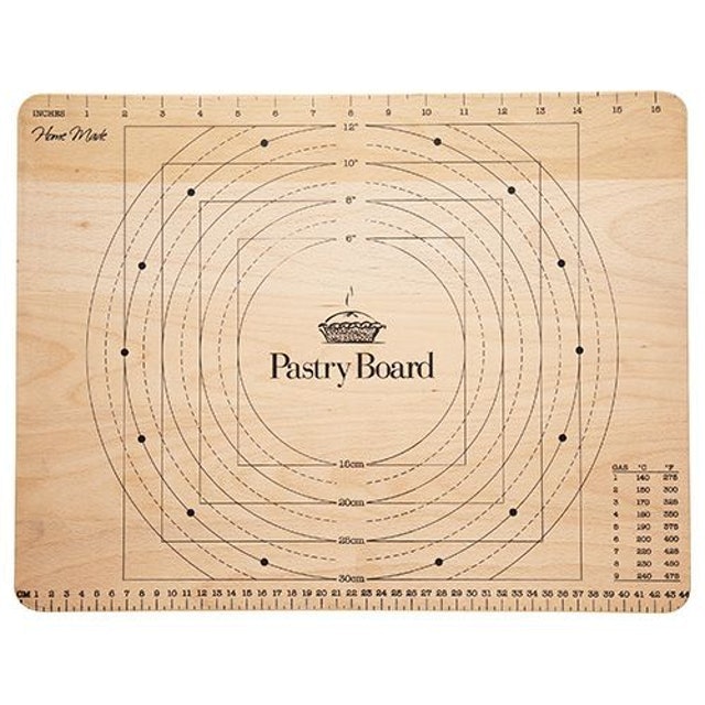 Wooden Pastry Board with Measures 1