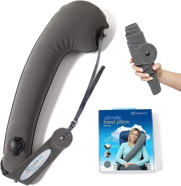 Inflatable Portable Travel Pillow 1