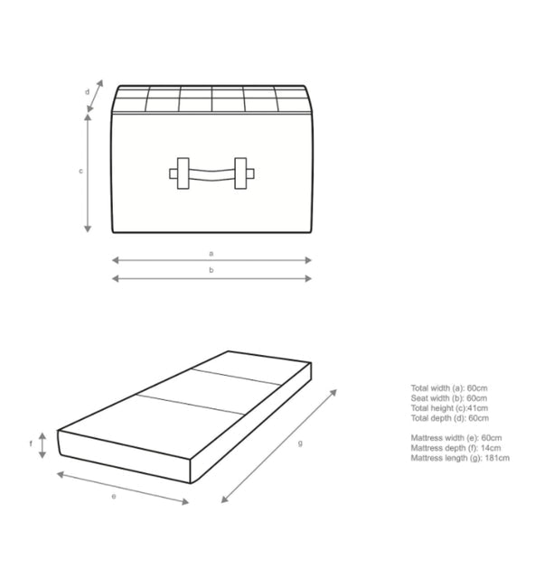 Kix II Single Sofa Bed 3