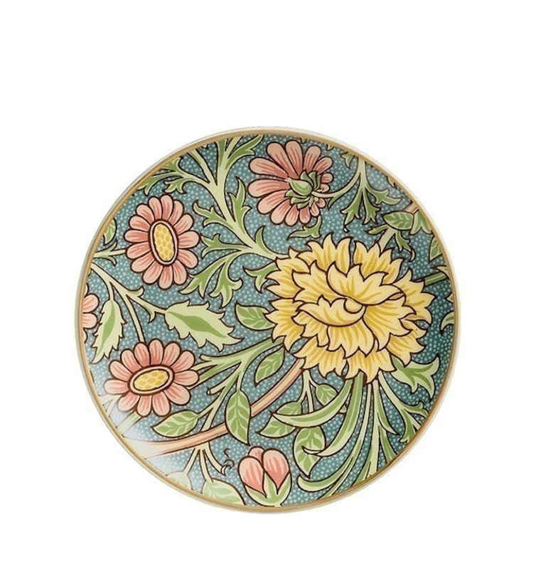 William Morris Round Trinket Tray 1
