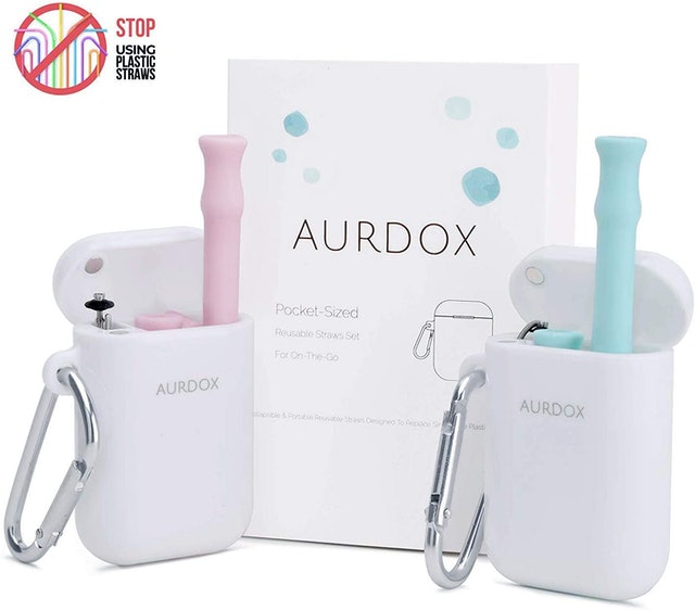 9. Cenxiny Folding Silicone Straw 1