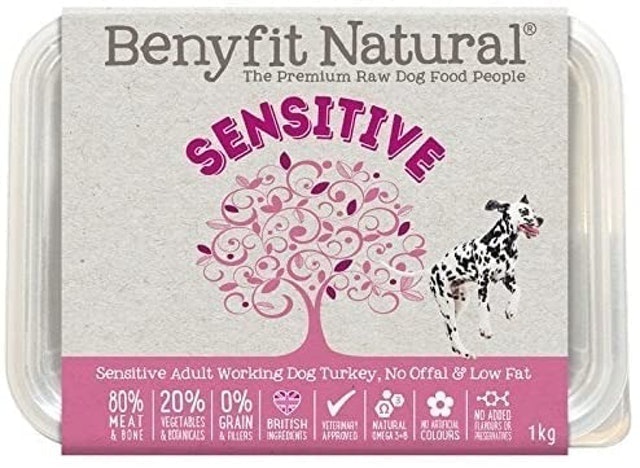 Sensitive Adult Working Dog Raw Food 1