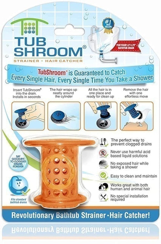TubShroom Strainer + Hair Catcher 1