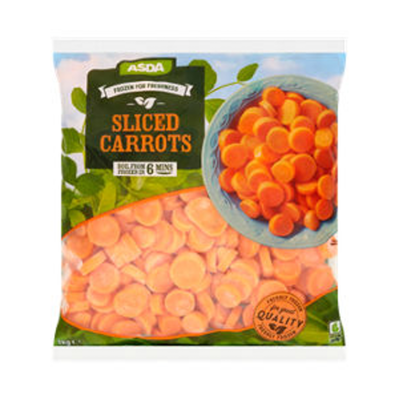 Frozen for Freshness Sliced Carrots 1