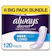 Always Discreet Incontinence Pads, Long 1