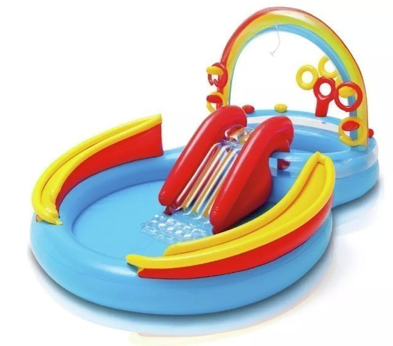 Rainbow Ring Paddling Pool 1