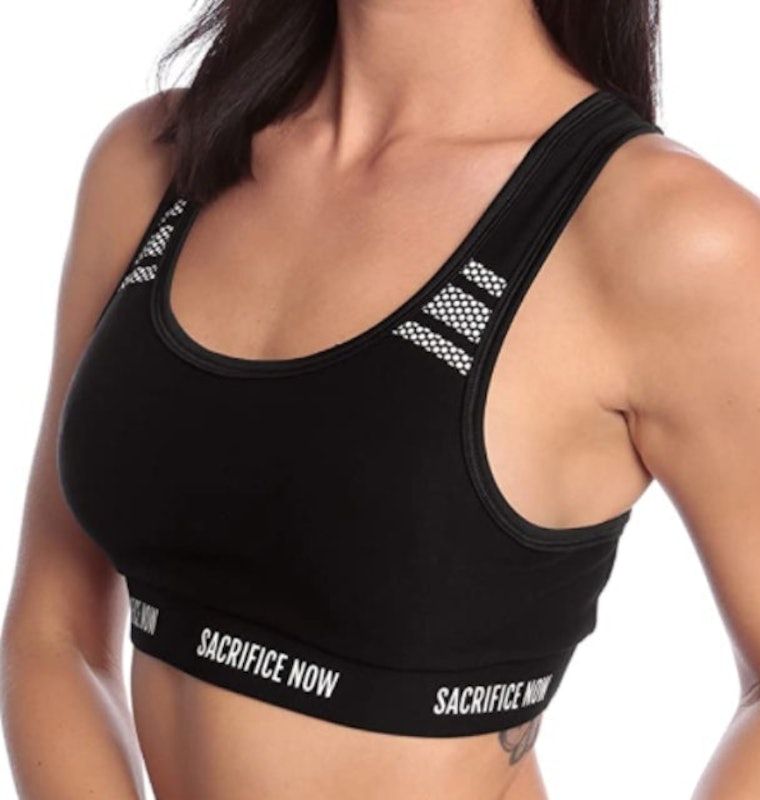 Full Coverage Flexible Sports Bra 1