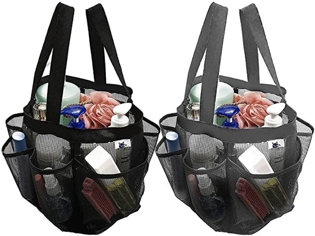2-Pack Quick-Dry Mesh Shower Caddies 1