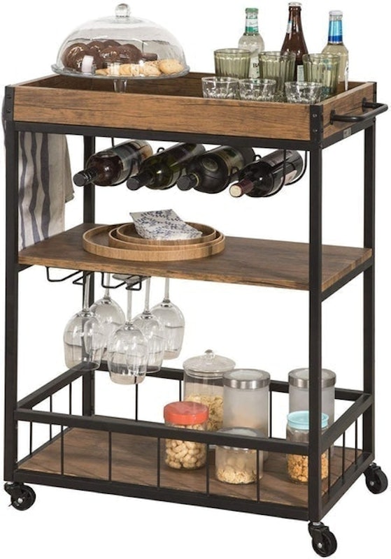 Industrial Bar Trolley 1