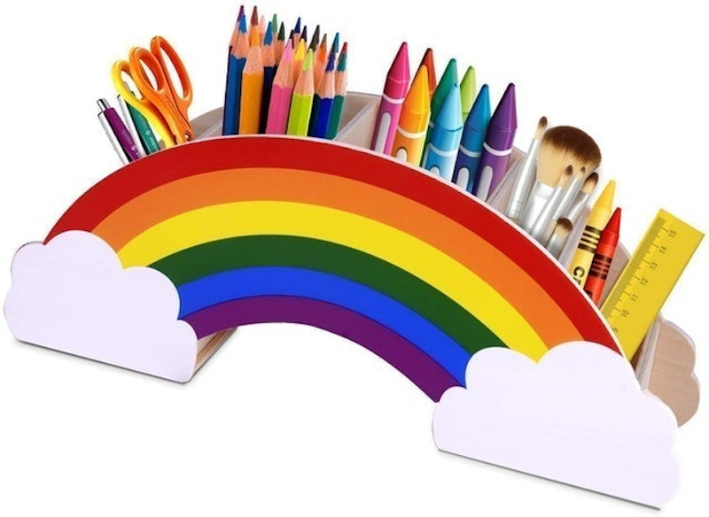 Rainbow Desk Organiser 1