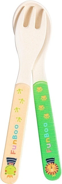 Reusable Bamboo Cutlery Set for Kids 1