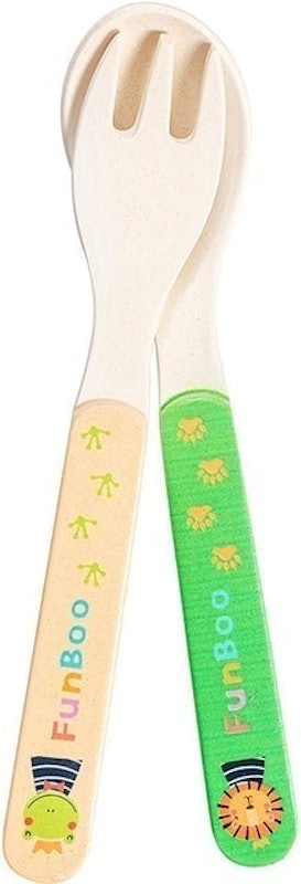 Reusable Bamboo Cutlery Set for Kids 1