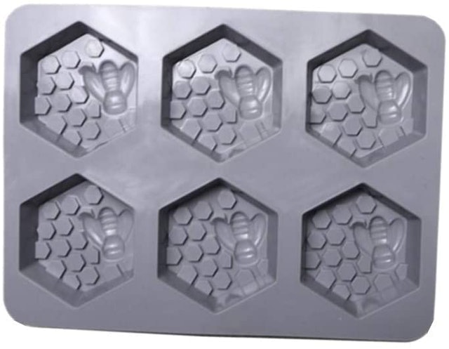 3D Honeycomb Silicone Soap Mould 1