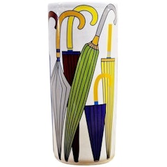Multi-Coloured Ceramic Umbrella Stand