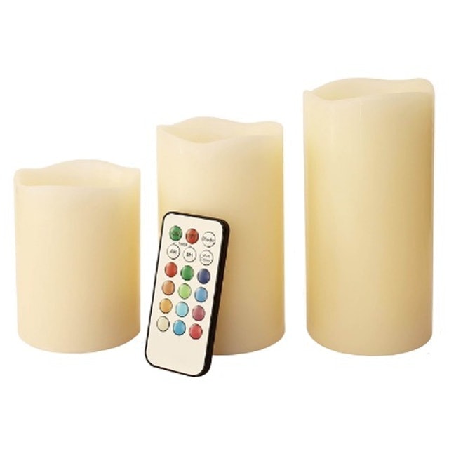 5. Frostfire Mooncandles Vanilla Scented Colour Changing Candles 12 Pack 1
