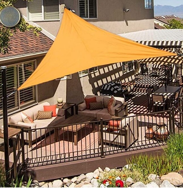 Sun Shade Sail Waterproof Triangle 1