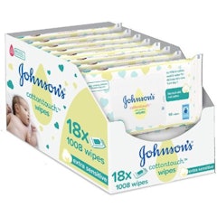 4. Johnson’s Cottontouch Extra Sensitive Wipes