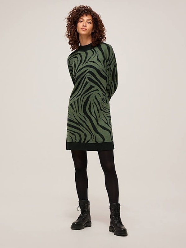 Somerset Tiger Print Jumper Dress 2