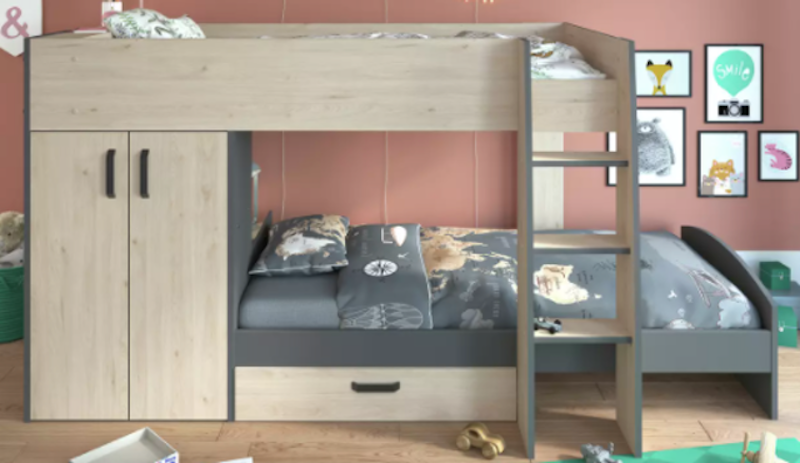 Bunk Bed with Storage 3