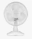 John Lewis & Partners 9 Inch Desk Fan 1