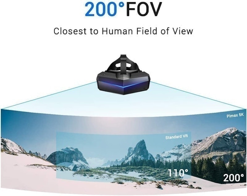 5K Plus Virtual Reality Headset 3