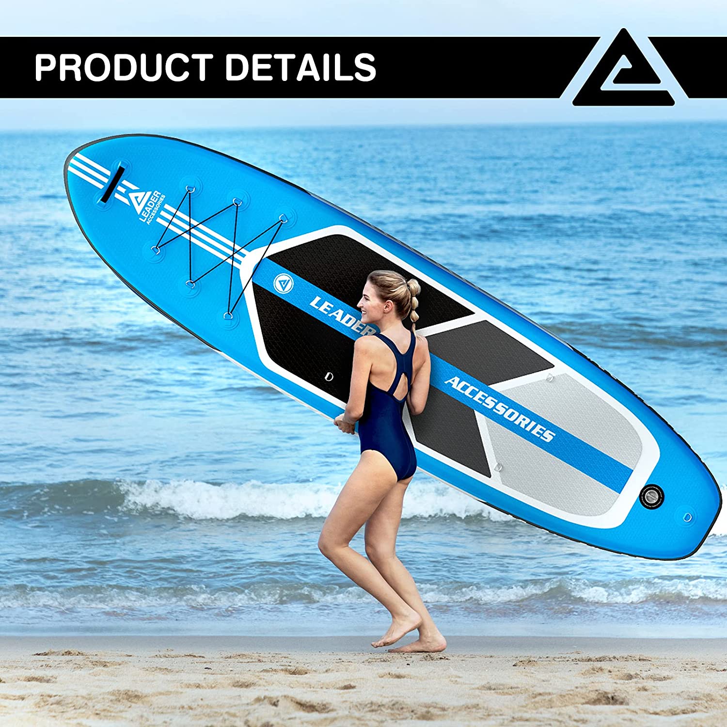 Inflatable Stand Up Board With Fin 2