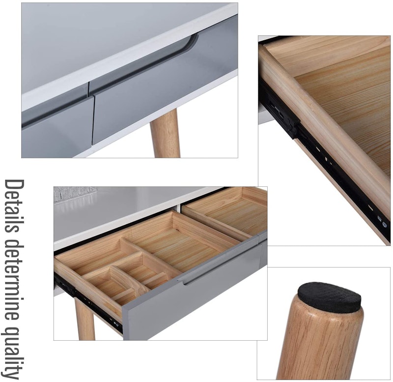 Dressing Table With LED Mirror 3