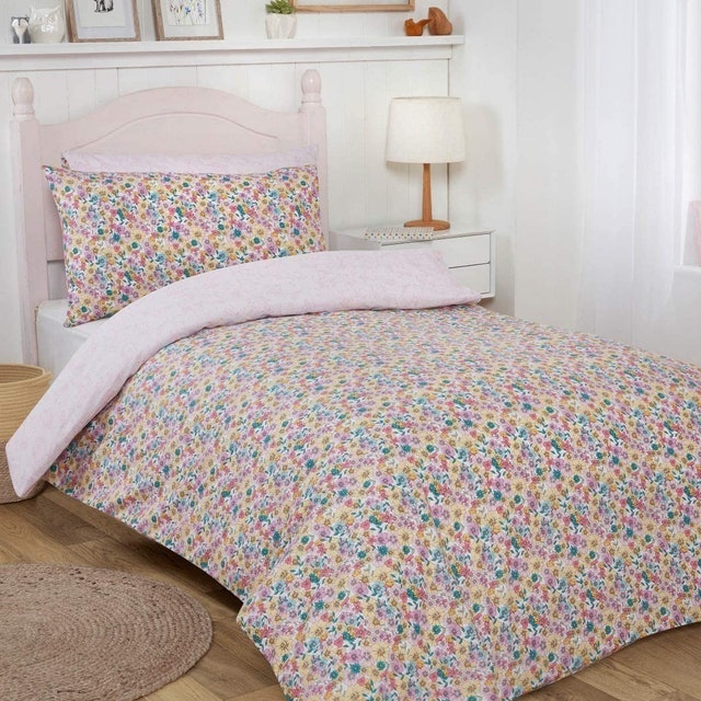Enchanted Woodland Animals Children's Reversible Duvet Cover 3