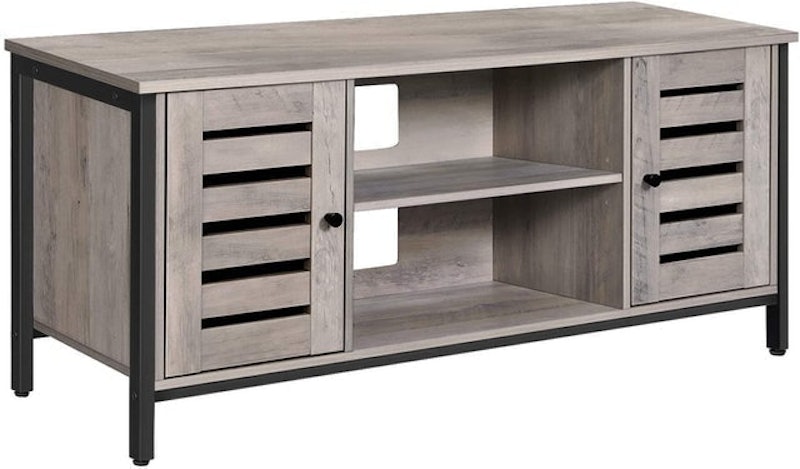 TV Console Unit with Shelves 1
