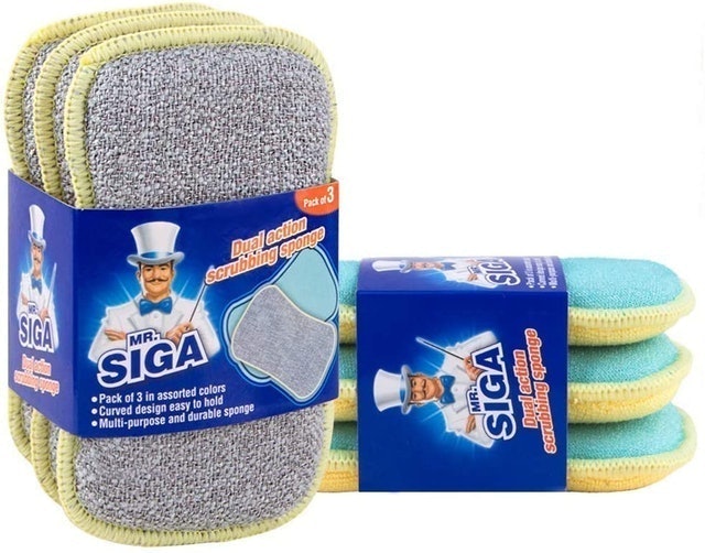 Dual Action Scrubbing Sponge 1