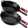 Cuisinel Store Set of 2 Cast Iron Skillets 1