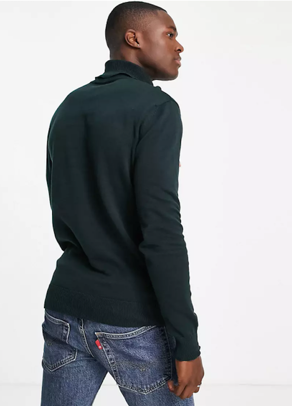 Cotton Roll Neck Jumper 2