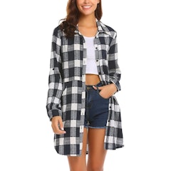 Flannel Plaid Shirt