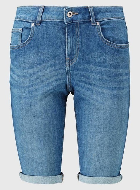Petite Denim Bermuda Shorts 3