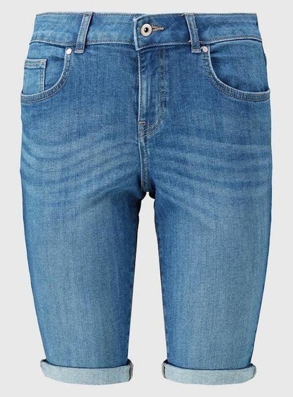 Petite Denim Bermuda Shorts 3