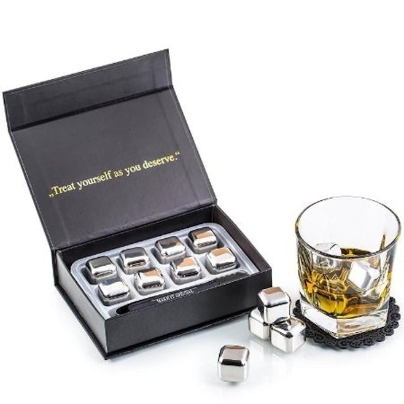 Stainless Steel Reusable Ice Cube Set 1
