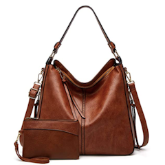 Large Capacity Top-handle Hobo Bag