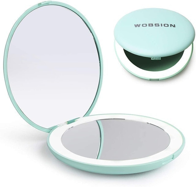 LED Lighted Travel Makeup Mirror 1